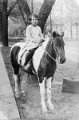 Florence Bunline (1916-2000) on horse
